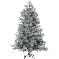 Beliani BASSIE - Kerstboom - Wit - 180 cm - PVC