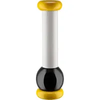 Alessi Peper- en Zoutmolen MP0210 Yellow Black White