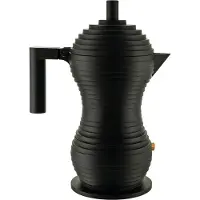 Alessi Percolator Pulcina Black Black 3-Kops
