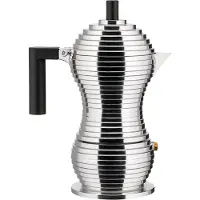 Alessi Percolator Pulcina Black 3-Kops
