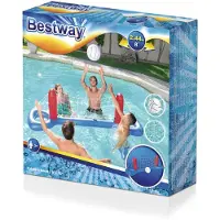 Bestway Drijvende zwembadvolleybalset 252 x 64 cm 52133