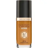 Max Factor Facefinity All Day Flawless 3-In-1 Vegan Foundation 098 Warm Hazelnut
