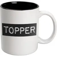 Paper Dreams Mok - Topper-White Wit wit Aardewerk Beker