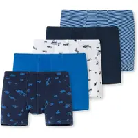 Schiesser Onderbroek blauw / donkerblauw / zwart / wit