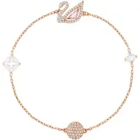 Swarovski Dames Armband metaal Swarovski kristal L Roségoud 32003825
