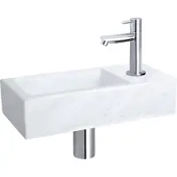 Differnz Fonteinset Mix&match Marmer Recht Chroom
