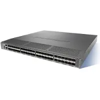 Cisco MDS 9148S - Switch - beheerd - 48 x 16Gb Fibre Channel - luchtstroom van achter naar voor - geschikt voor montage in een rack