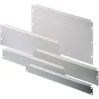 Rittal 19 Inch 2U Blindpaneelset Grijs RAL7035 - 7152035 [2 Stukken]
