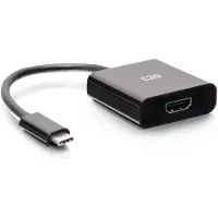 C2G C2G54459 (USB Type-C, HDMI, 20 cm), Data + Video Adapter, Zwart