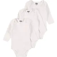 Jacky Bodysuit Lange Mouwen 3-pack Wit | Maat: 92