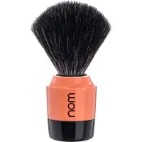 NOM Scheerkwast Marten Black Fibre - Koraal/Zwart