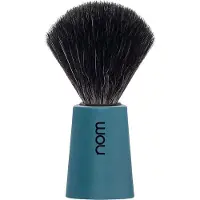 NOM CARL Shaving Brush Black Fibre Petrol