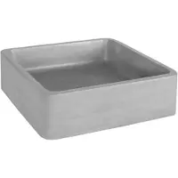 Differnz Waskom Badkamer Marba - Beton - Rond - Lichtgrijs - 45,5cm
