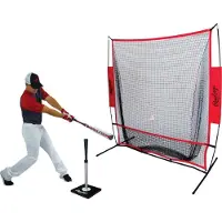 Rawlings PRONET Pro-Style Practice Net (7ft) Practice Net voor Sport Honkbal/Softball