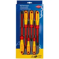 Knipex 00 20 12 V01 Schroevendraaier set VDE 6-delig