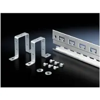 Rittal EMC Bevestigingsrail 1000mm Aluminium C-Profiel - 2388050