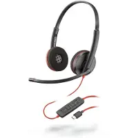 HP Poly Plantronics BLACKWIRE C3220 USB-C, enkelvoudige unit (artikelnummer: 209749-22)