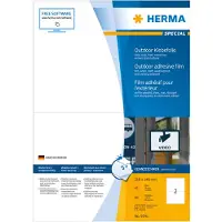 Herma weerbestendige etiketten nr. 9541, van polyesterfolie, 80 etiketten, 40 vellen