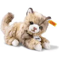 Steiff Lucy Kat 18 cm, bruin gevlekt