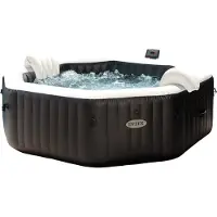 Intex Opblaasbare Jet en bubbelbad octagon Deluxe 4 persoons
