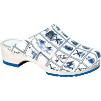 Bighorn Medische Klomp 6006 Delfts Blauw-Schoenmaat 40