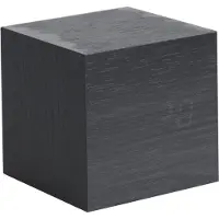 Karlsson Wekker Mini Cube Black Veneer 8 x 8 cm