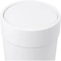 SmartaSaker Touch Afvalbak - 19x19x30cm - 6 liter - met deksel - Wit 023269-660