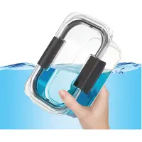 Sistema Brilliance – Bewaardoos – Rechthoekige vershouddoos – Medium - Tritan - 920ml
