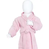 The One Towelling Baby badjas Licht Roze - 98/110