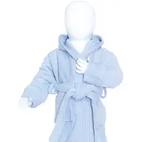 The One Towelling Baby badjas Licht Blauw - 68/74