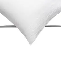 Vandyck Dekbedovertrek Pure 07 White Linnen-200 x 200 / 220 cm | 2-Persoons