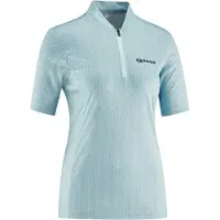Gonso Fodara Fietsshirt met korte mouwen en halve rits Dames, blauw EU 38 2021 MTB & Downhill jerseys