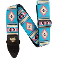 Ernie Ball Jacquard Gitaarband Sedona Blauw (P05326)