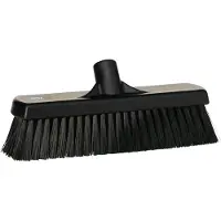 Vikan Hygiene 7068-9 vloerveger, zwart, medium vezels, 300mm