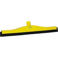 Vikan 7753-6 klassieke vloertrekker 50cm geel, vaste nek, zwarte cassette