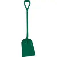 Vikan Hygiene 5625-2 schop D-grip, groen steel 104cm, standaard blad 33x27cm