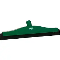 Vikan 7752-2 klassieke vloertrekker 40cm groen, vaste nek, zwarte cassette