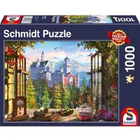 Schmidt Blik op het Sprookjeskasteel (Dominic Davison) - Puzzel (1000)