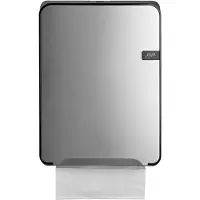 Mts euro products Handdoekdispenser Quartzline Q8 zilver 441192