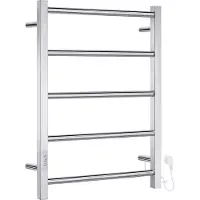 Smedbo Dry Handdoekwarmer Compact 68,9x50cm Kubistisch FK705 - RVS - Verwarming, Radiatoren, Elektrische Radiatoren - 7391447076295