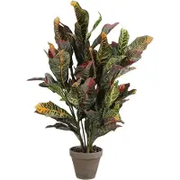 Mica Kunstplant Croton in pot, hoogte 73 cm