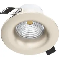 Eglo Led inbouwspot Saliceto 2700K RVS