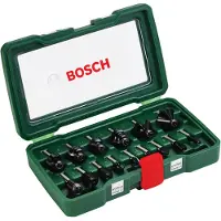 Bosch 15-delige Frezenset Hout