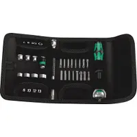 Wera Kraftform Kompakt Zyklop 05051045001 Dopsleutel-bitinzetset Metrisch 1/4 (6.3 mm) 26-delig