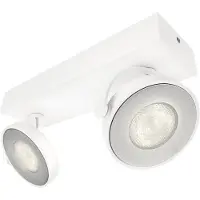 Philips lamp Clockwork 2-lichts wit