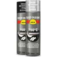 Rust-Oleum Hard Hat Hittebestendig Spuitbus - Aluminium - 0,5L