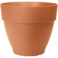 Elho Bloempot Vibia Campana - Kunststof - Terra - Diam.3,5xh30cm