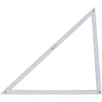 Stanley 1-45-013 - Opvouwbare Bouwhaak Aluminium - 90 en 45 graden
