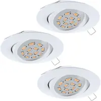 Eglo Led plafondspot Tedo set van 3
