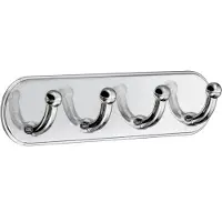Smedbo Hakenrek Xtra Design Met 4 Haken Gepolijst Chroom